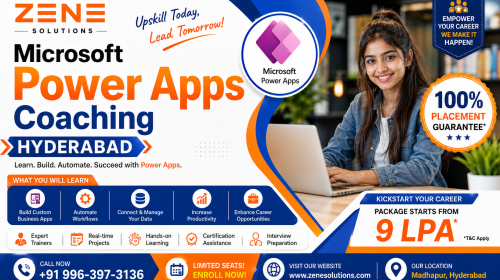Microsoft Power Apps Coaching Hyderabad